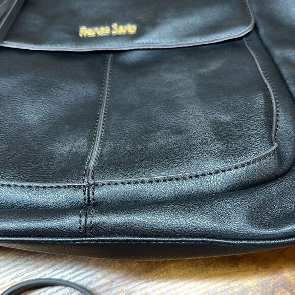 Franco Sarto Faux Leather Crossbody Messenger Bag Purse Pocketbook Handbag - Picture 11 of 11